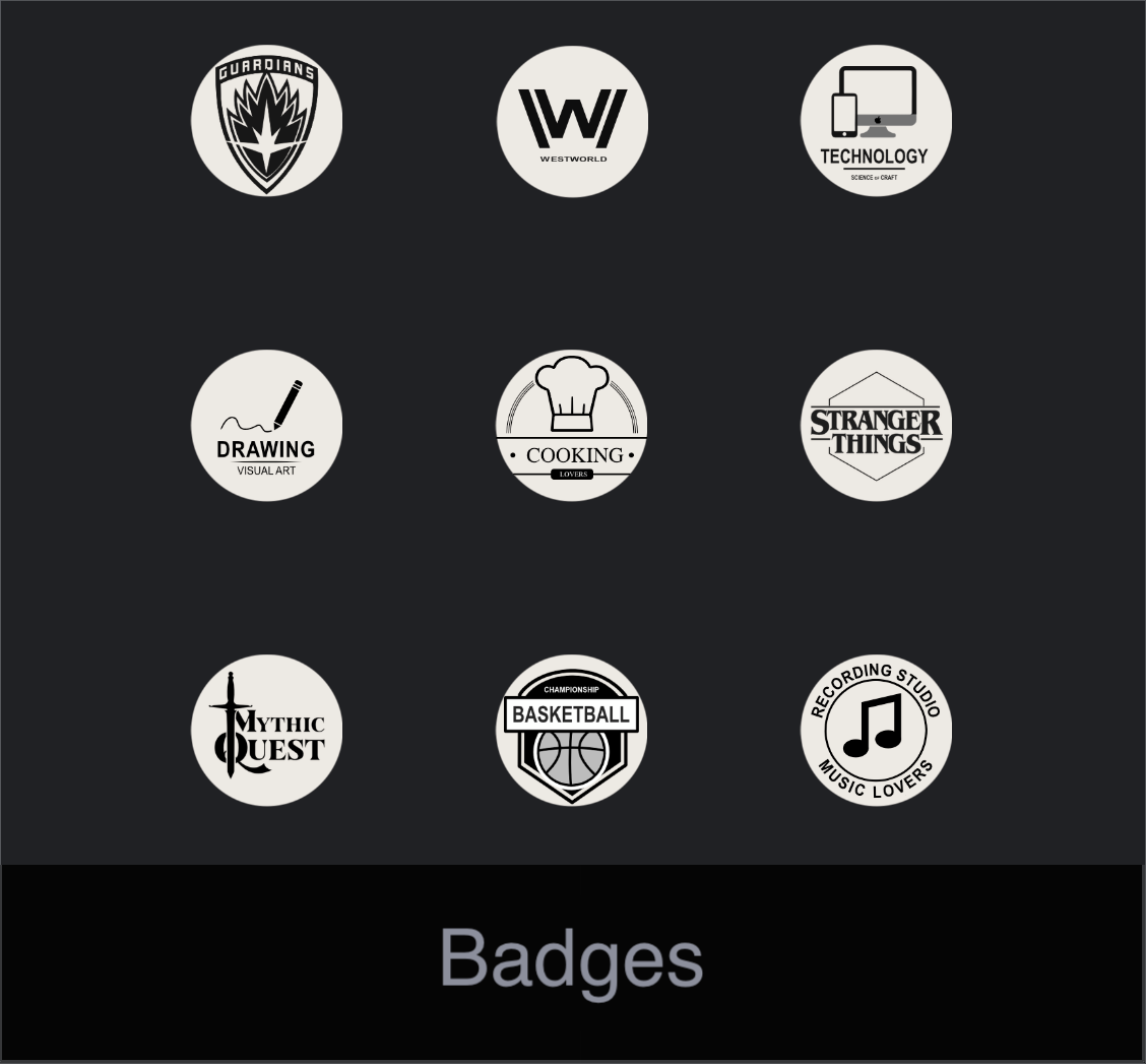 Badges